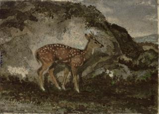 Antoine-Louis Barye - A Fawn