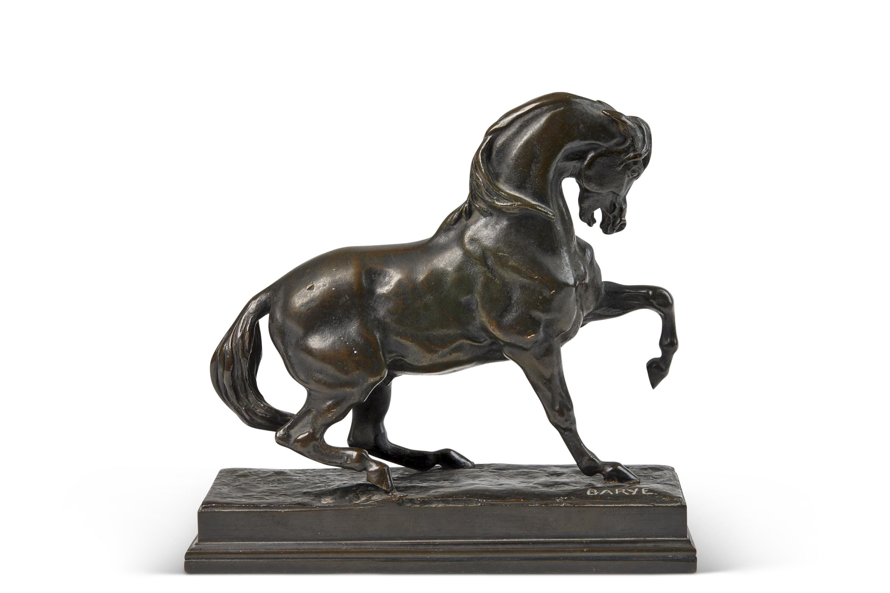 Antoine-Louis Barye - Cheval Turc No. 3