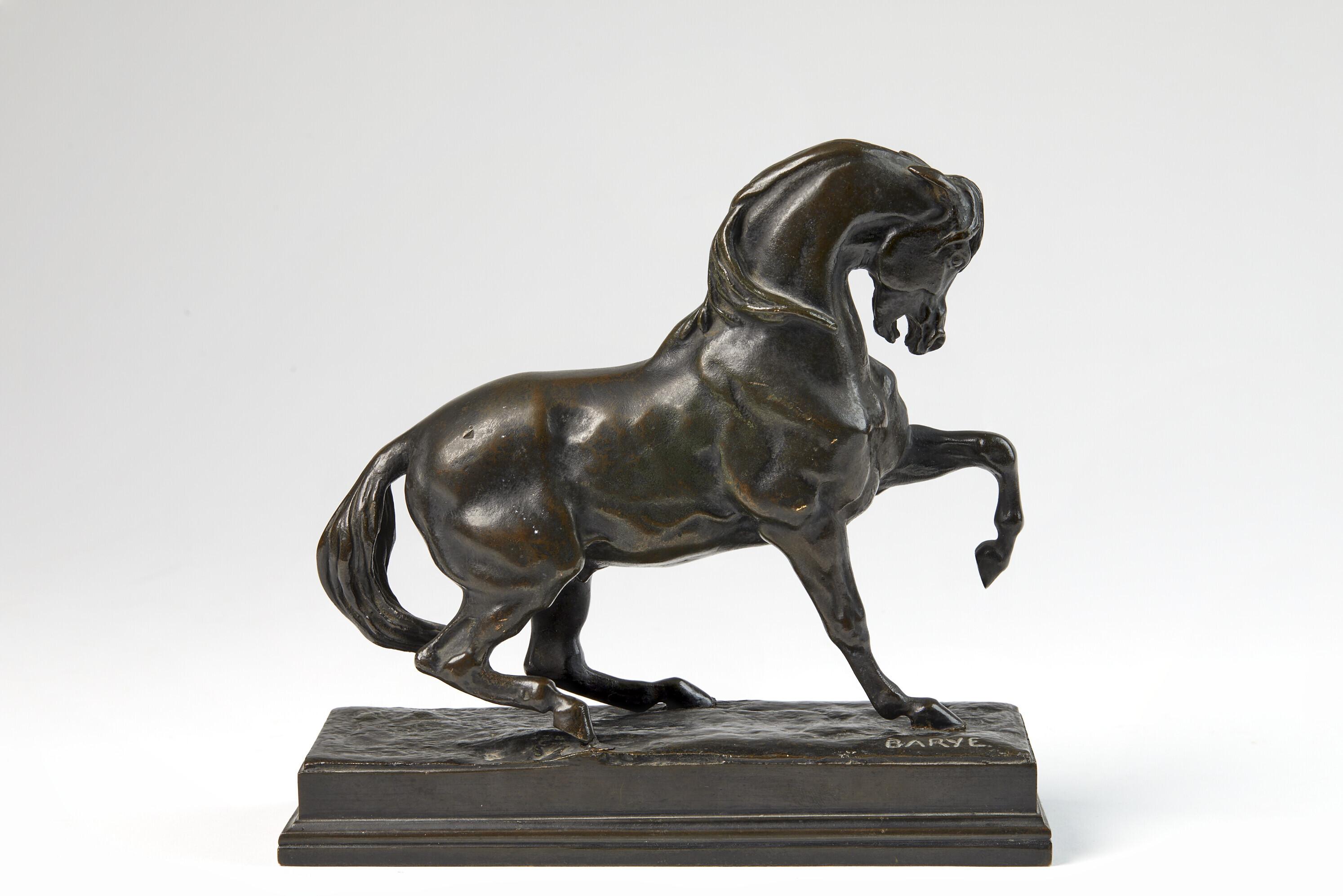Antoine-Louis Barye - Cheval Turc No. 3