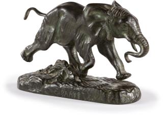 Antoine-Louis Barye - Éléphant du Sénégal.