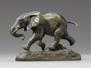 Antoine-Louis Barye - Elephant du Senegal