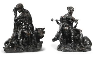 Antoine-Louis Barye - French la Paix And La Guerre