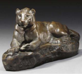 Antoine-Louis Barye - Panthère de l\'Inde No1 (Panther of India No1)