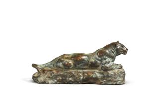 Antoine-Louis Barye - Panthère de Tunis N° 2