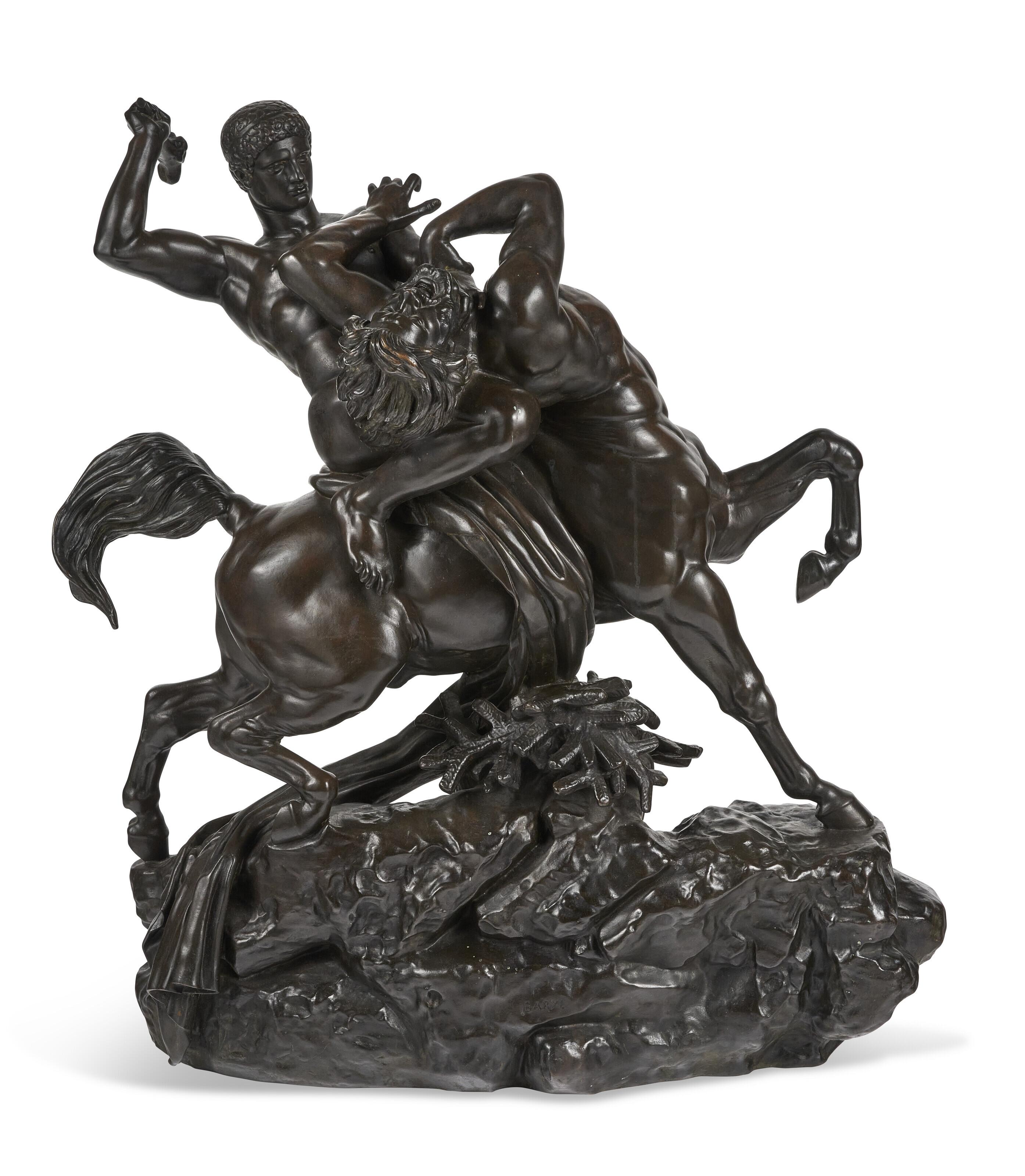 Antoine-Louis Barye - Thésée combattant le centaure Biénor