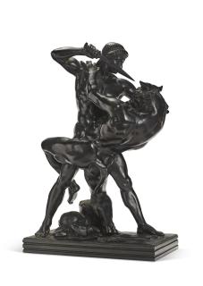 Antoine-Louis Barye - Thésée combattant le minotaure (seconde version)