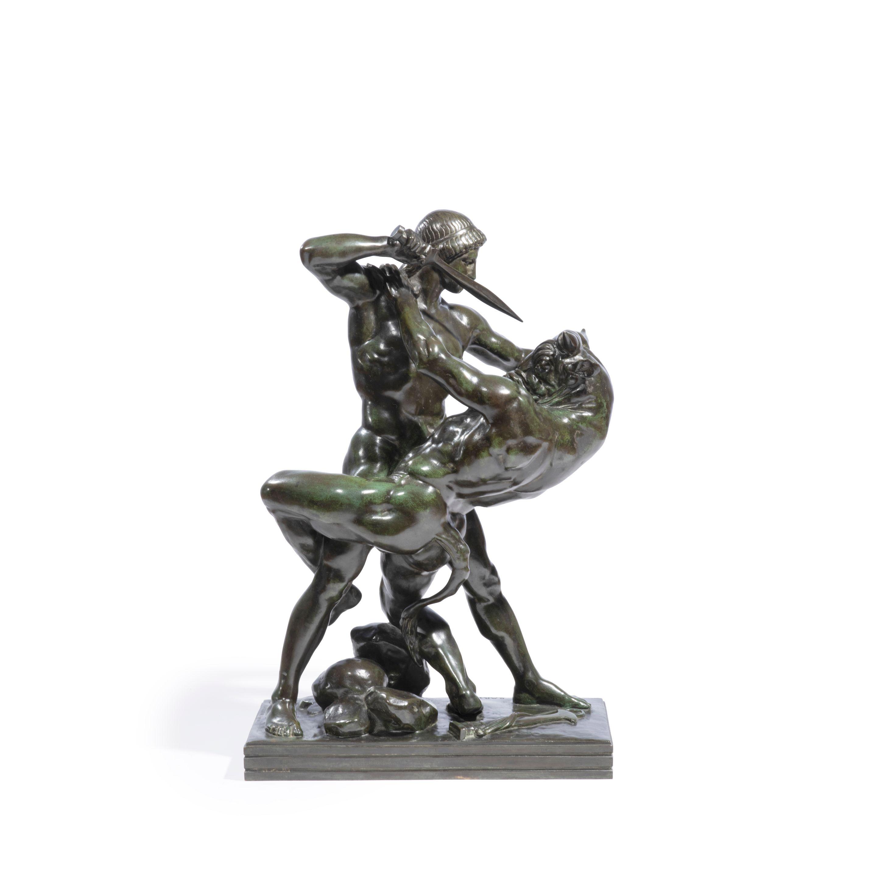 Antoine-Louis Barye - Thésée et le Minotaure