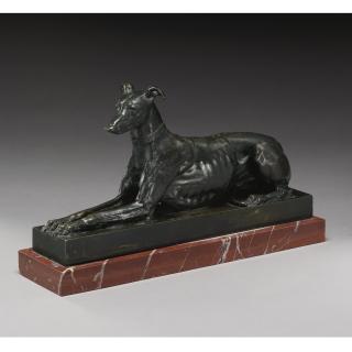 Antoine-Louis Barye - Tom, An Algerian Greyhound