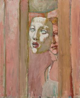 Antoine Malliarakis Mayo - Femme et masque