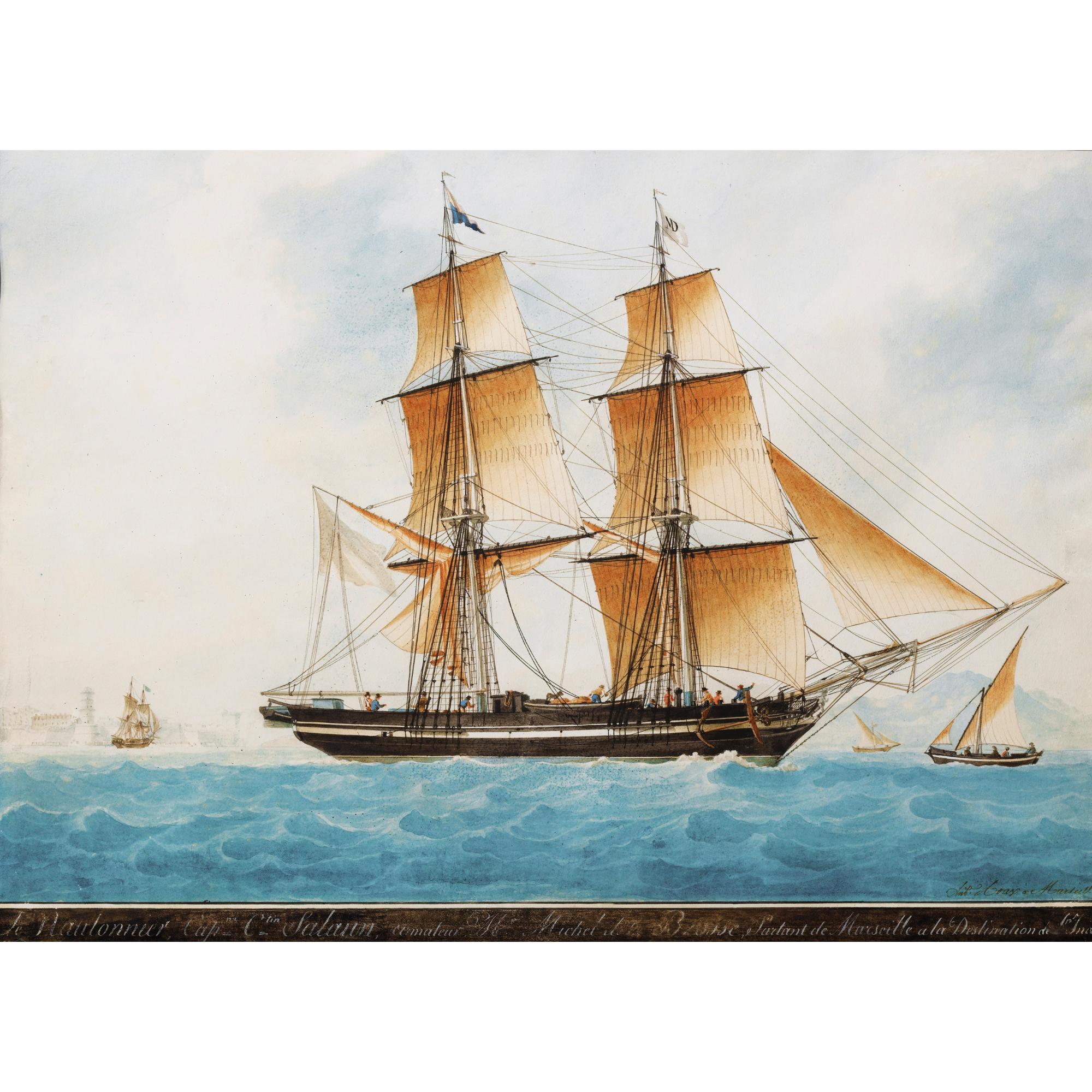 Antoine-Mathieu Roux - Le Bateau Le Nautonnier