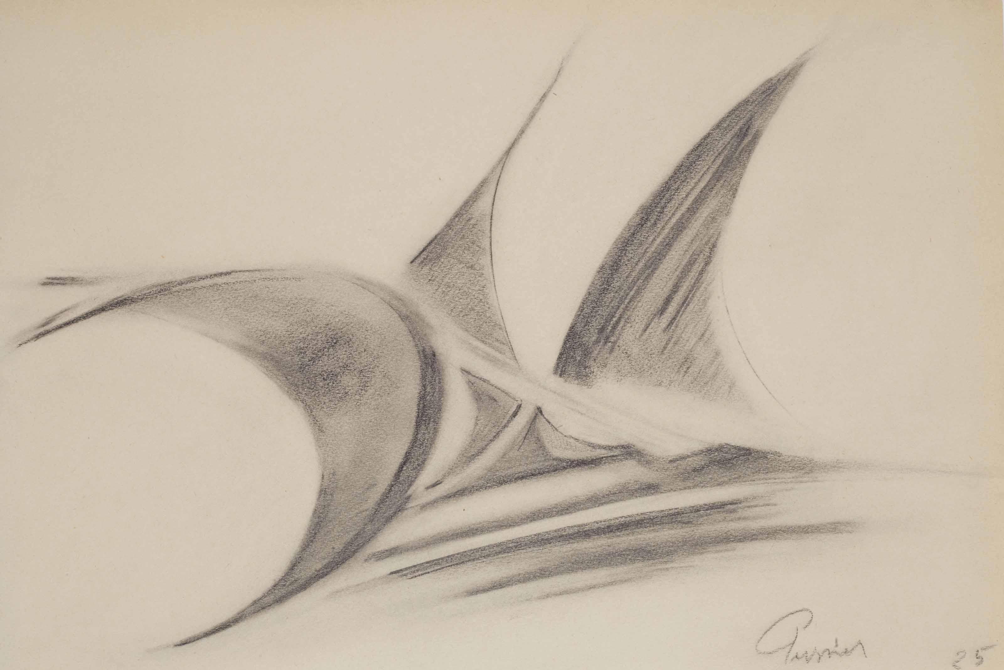 Antoine Pevsner - Étude de formes dans l\'espace