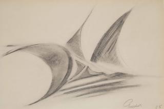 Antoine Pevsner - Étude de formes dans l\'espace