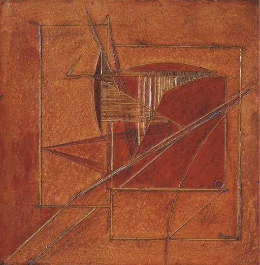 Antoine Pevsner - Square relief