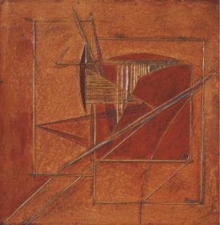 Antoine Pevsner - Square relief