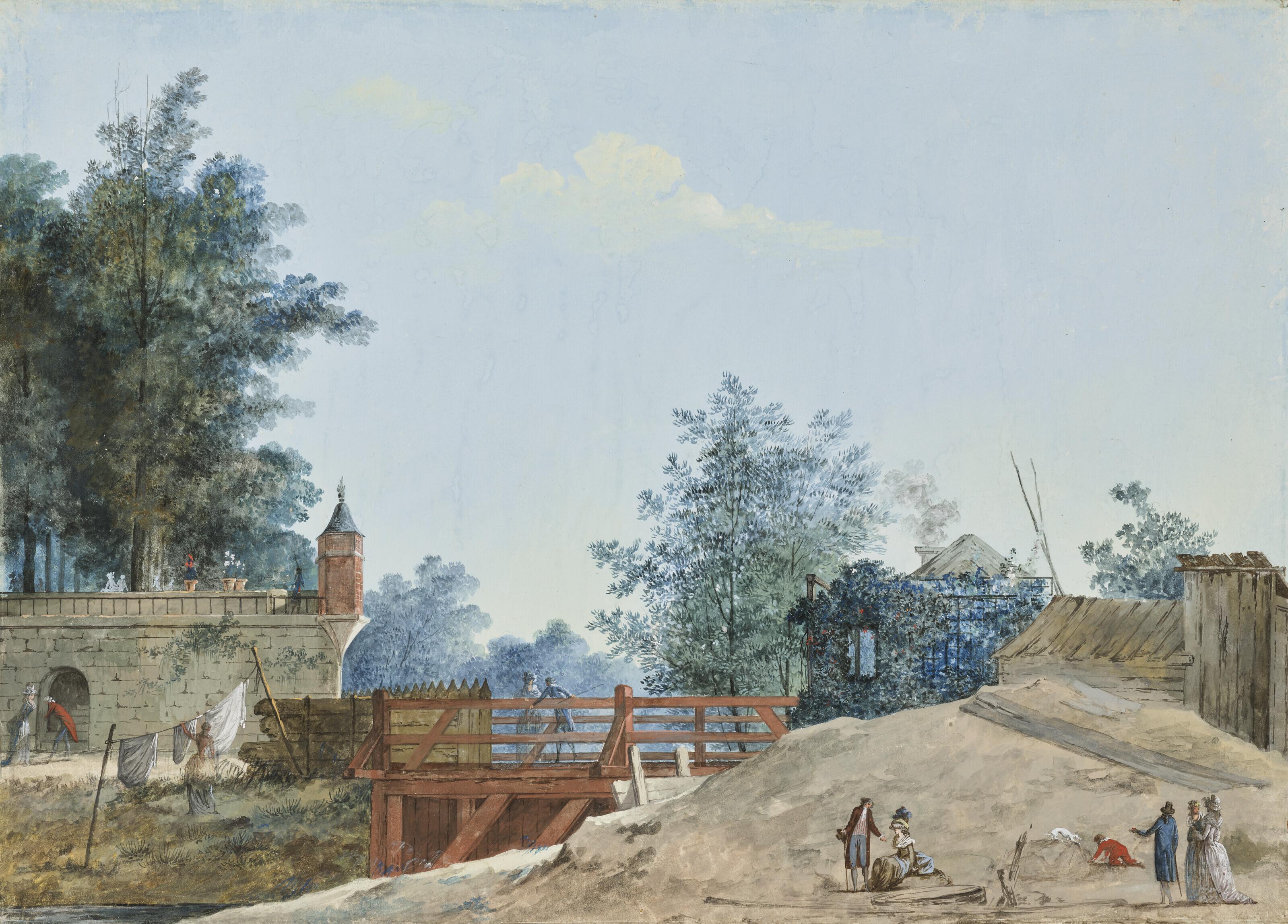 Antoine-Pierre Mongin - Les Fossés De La Bastille