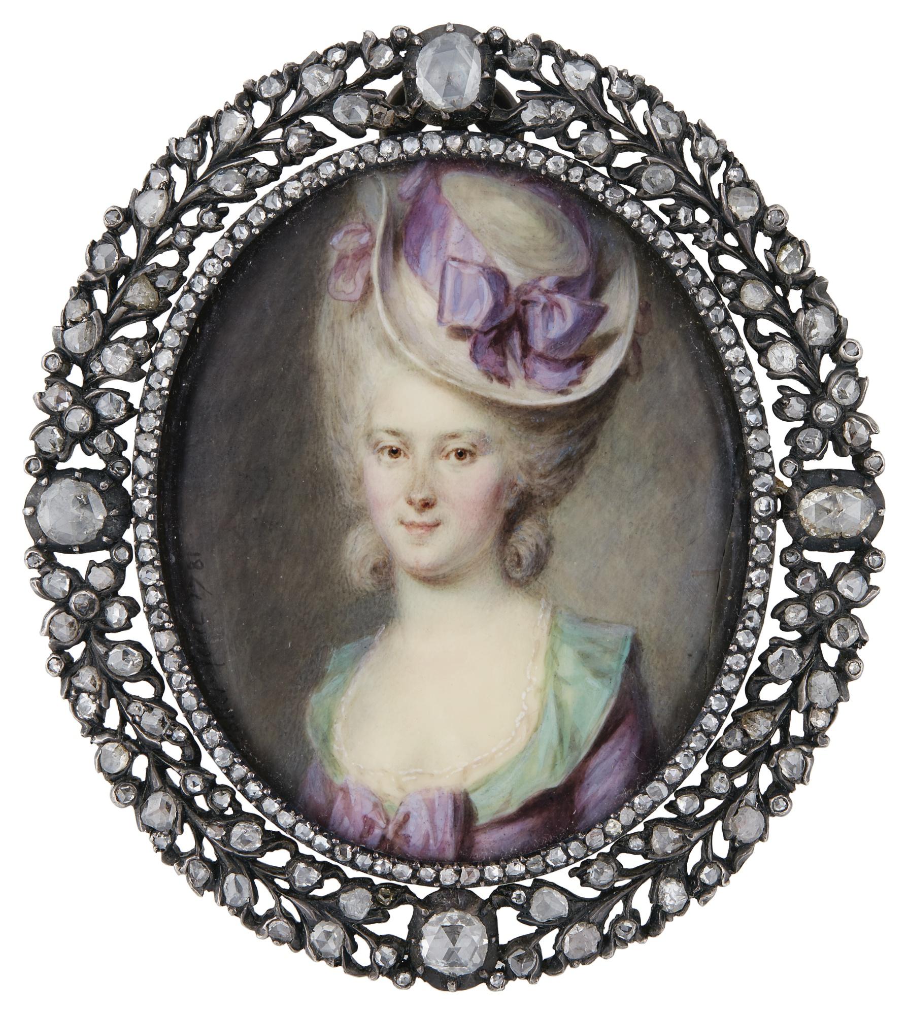 Antoine Vestier - Portrait Of A Lady