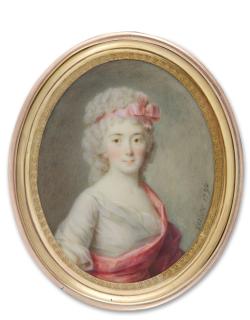 Antoine Vestier - Portrait Of A Lady