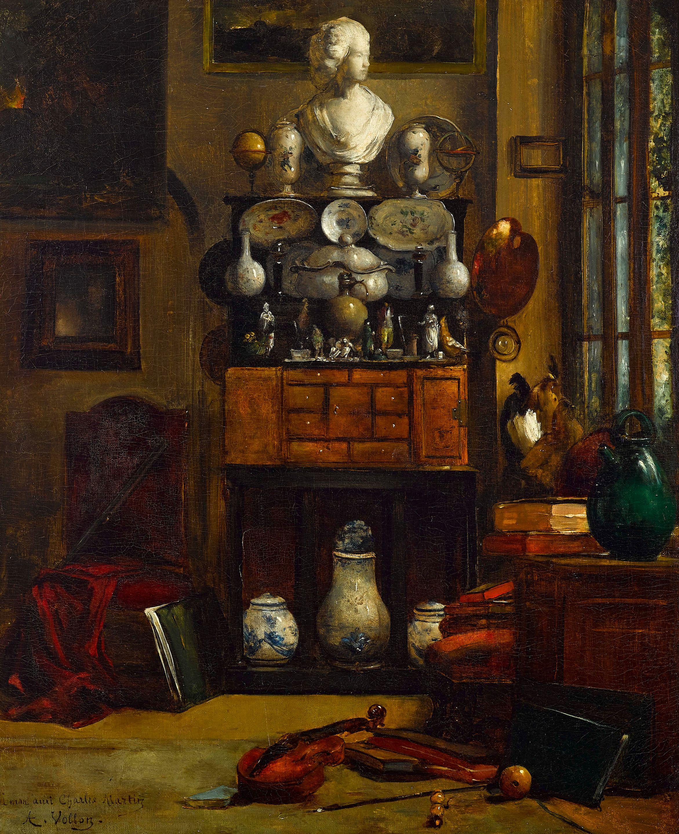Antoine Vollon - A corner of the connoisseur\'s collection