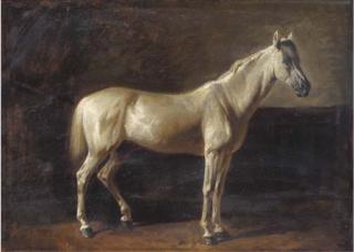 Antoine Vollon - A grey in a landscape