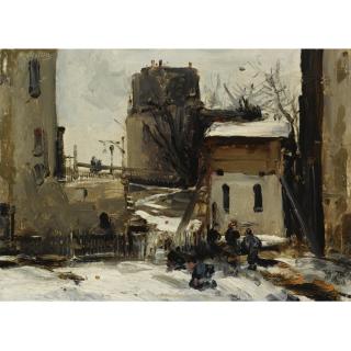Antoine Vollon - French Village In Winter