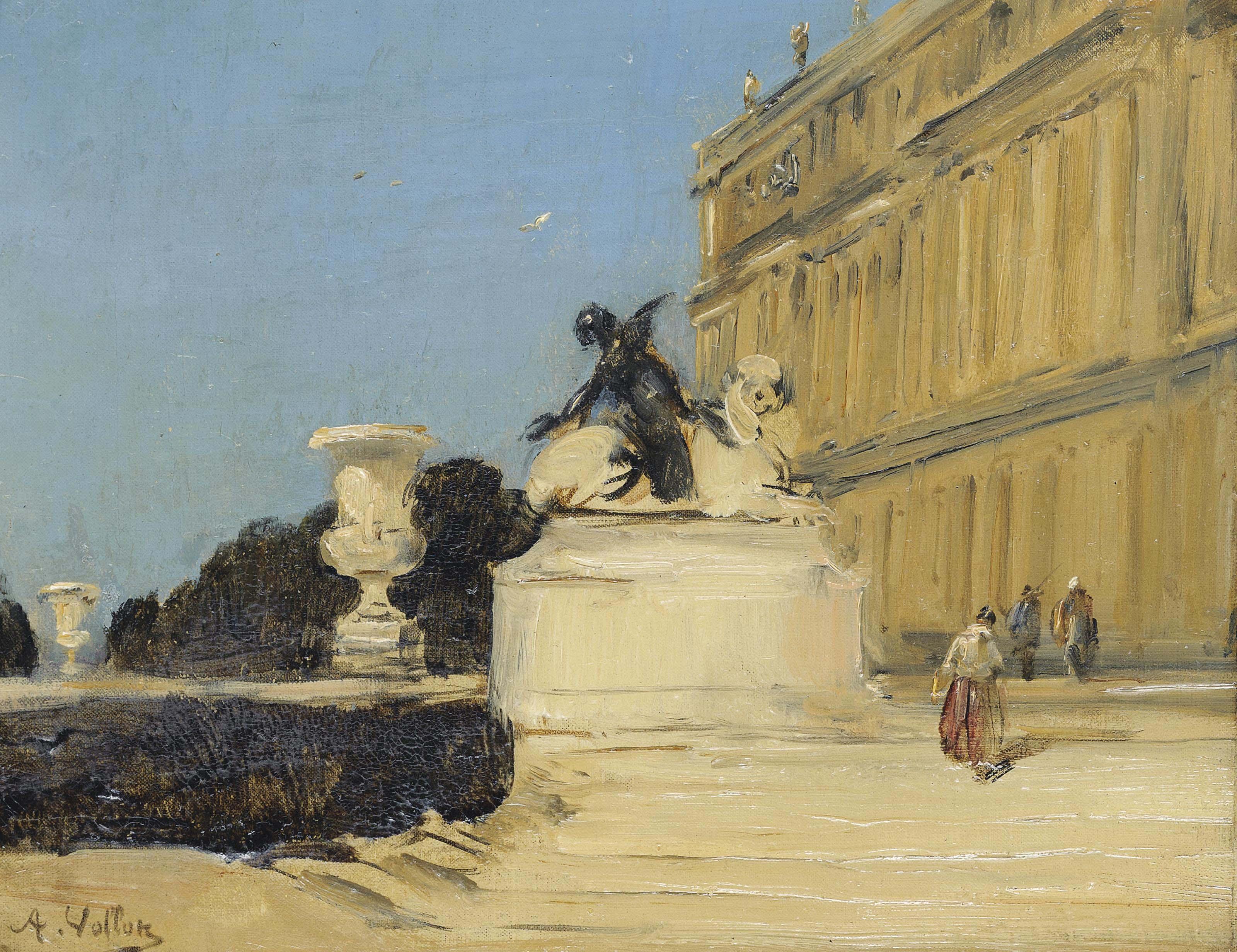 Antoine Vollon - Vue Du Château De Versailles