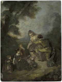 Antoine Watteau - La Déclaration