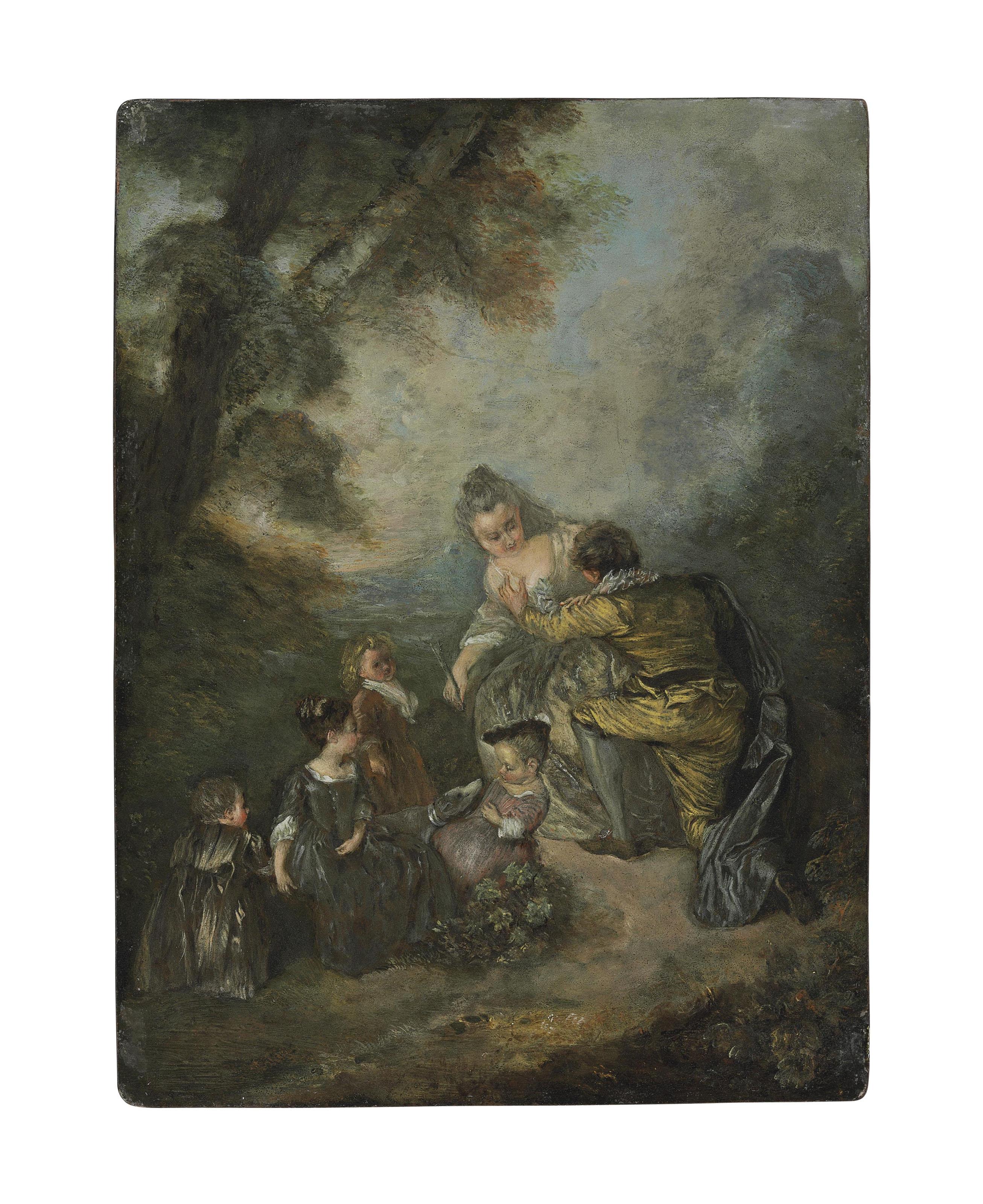 Antoine Watteau - La Déclaration