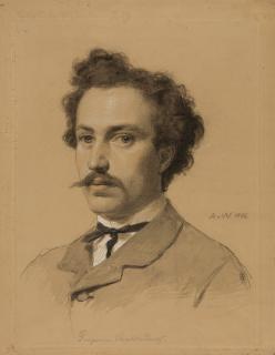 Anton Alexander von Werner - Porträt des Architekten Gregor von Strahlendorff.