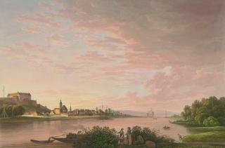 Anton Balzer - 10 Bll.: Sächsische Landschaften, Schlösser und Kirchen.