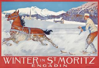 Anton Christoffel - Winter In St.Moritz, Engadin