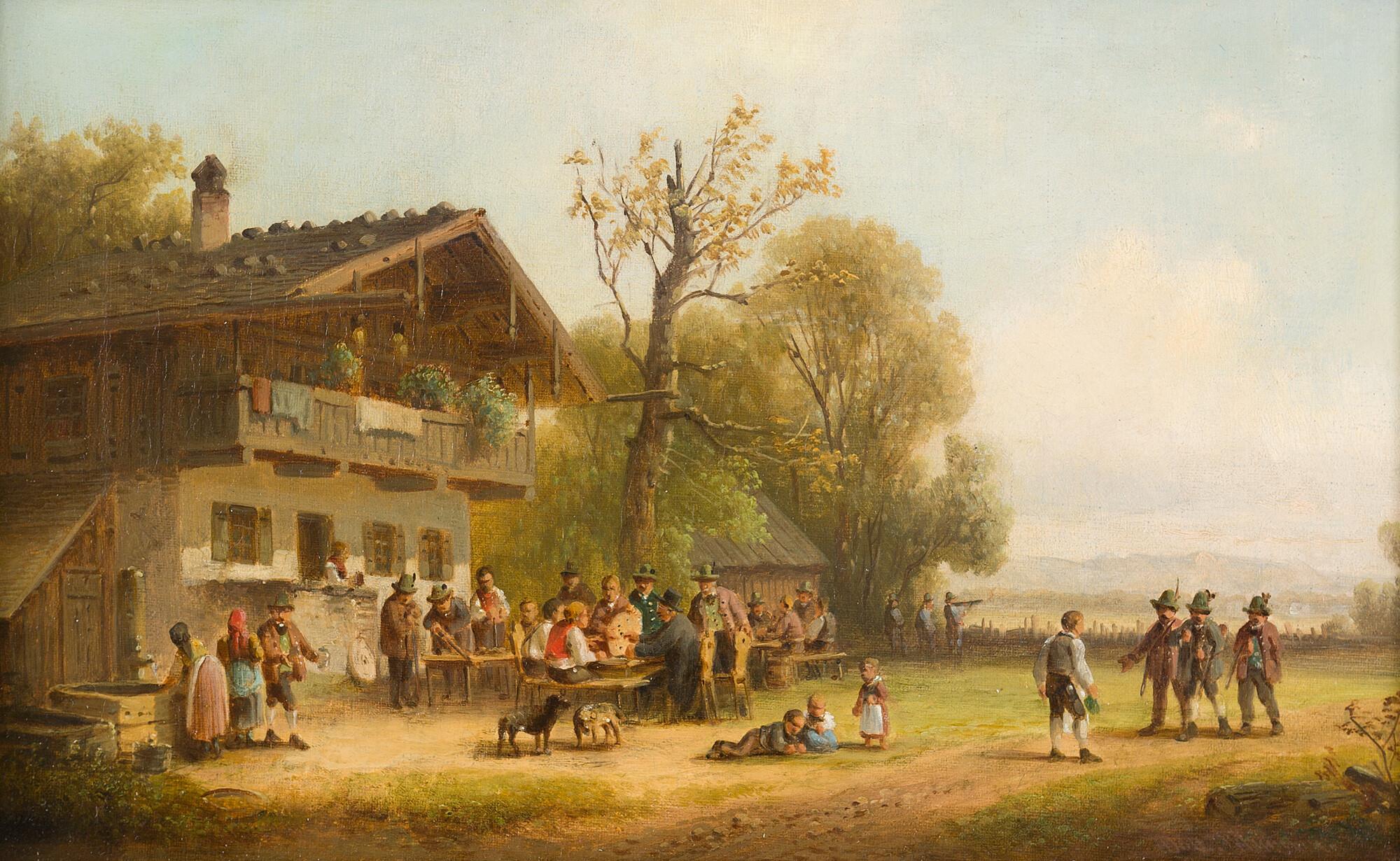 Anton Doll - Das Schützenfest.