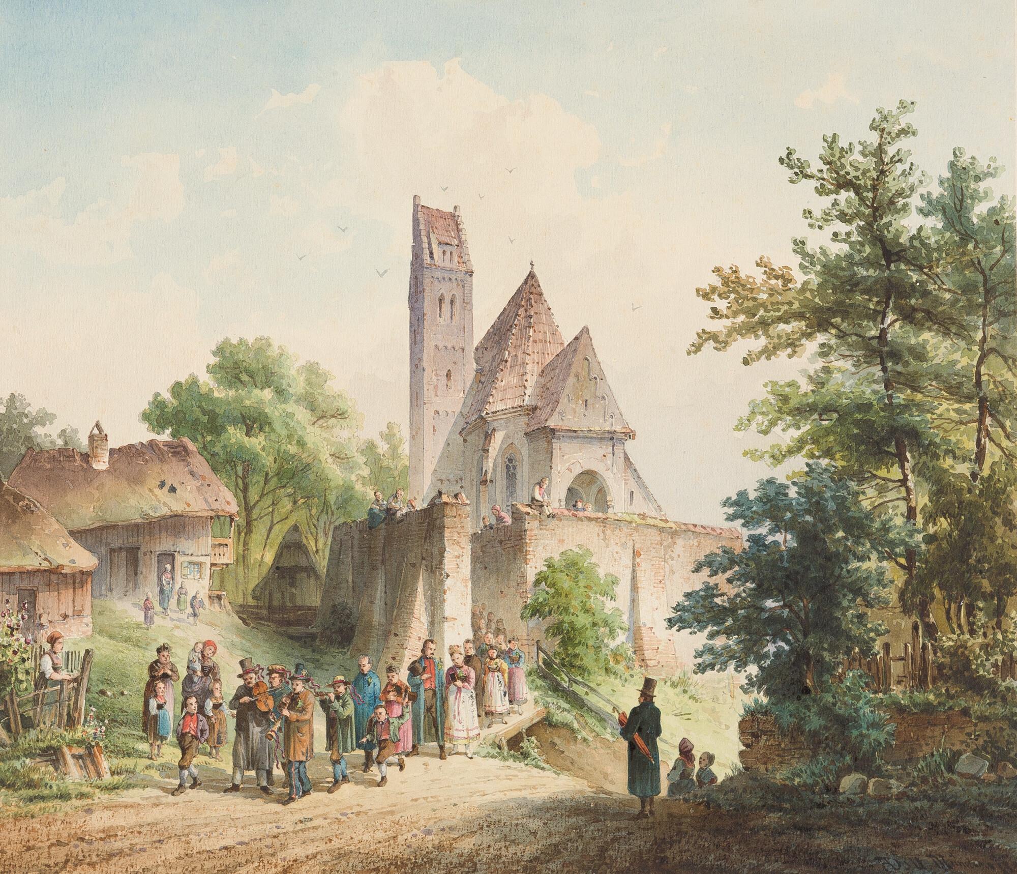 Anton Doll - Der Hochzeitszug.