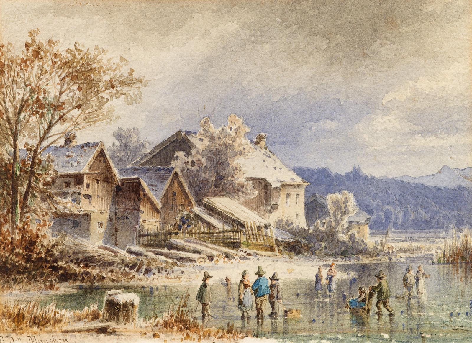 Anton Doll - Winterlandschaft