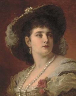 Anton Ebert - An elegant lady