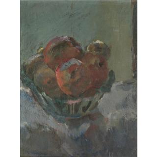 Anton Faistauer - Austrian Obststillleben In Keramikschale (Still Life With Fruits)