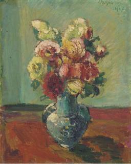 Anton Faistauer - Blumenstrauss in Vase