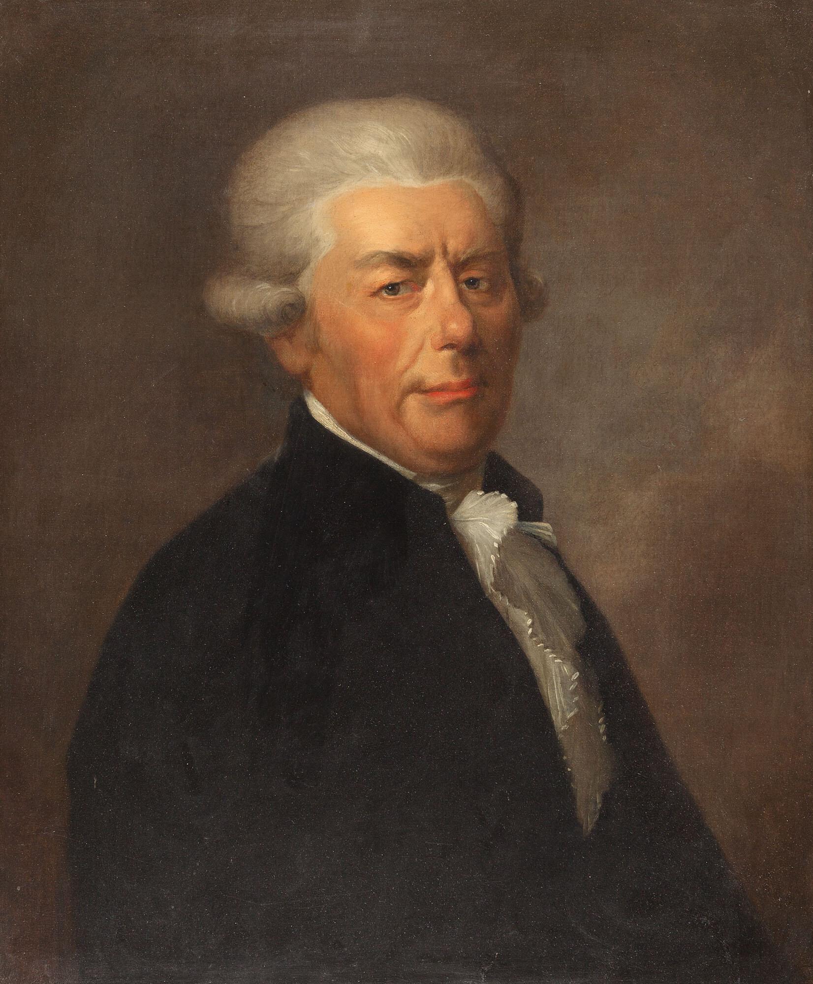 Anton Graff - Brustbild des Johann Christian Friedrich Bode (1733-1796).