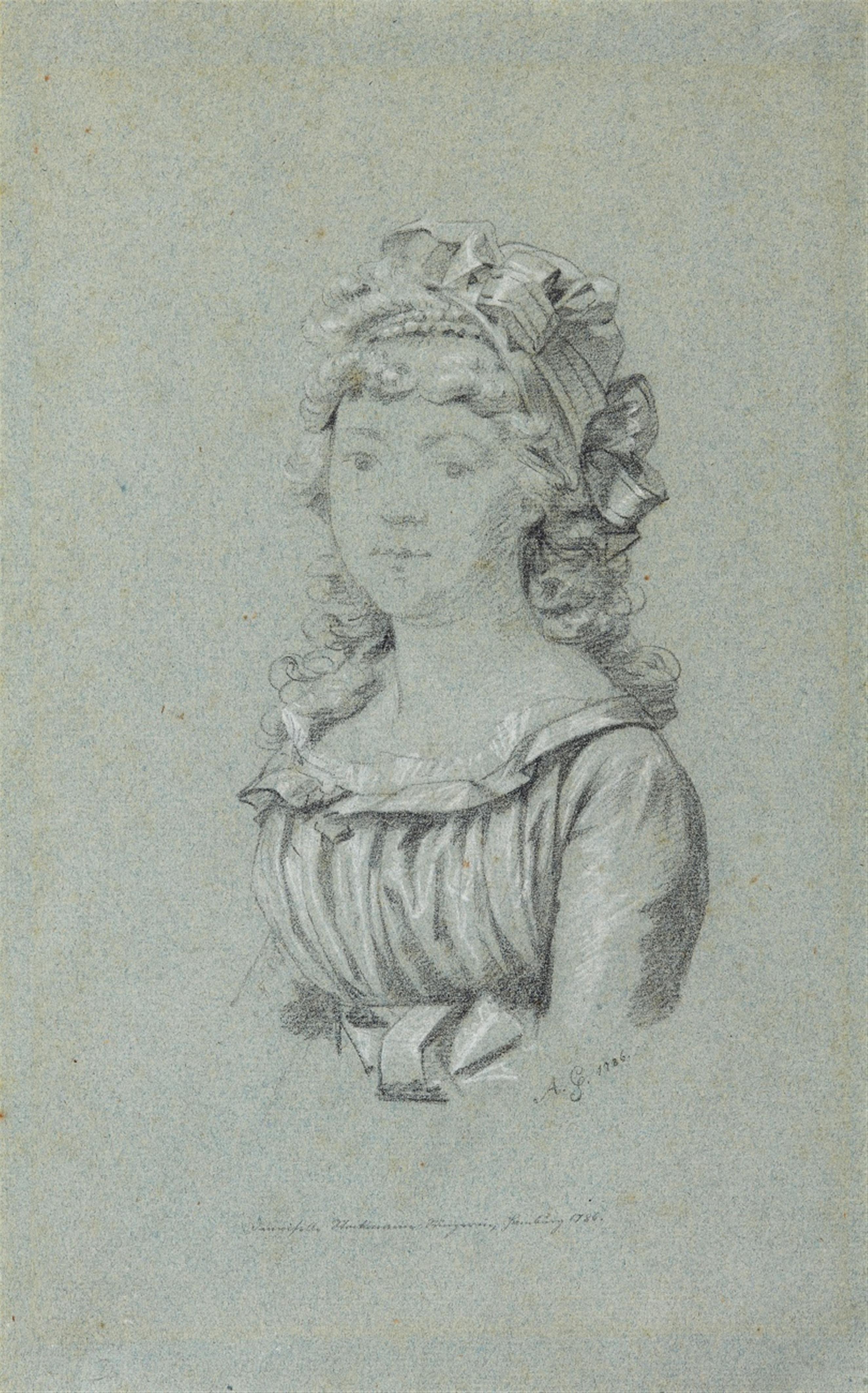 Anton Graff - Desmoiselle Stockmann, Bürgerin zu Hamburg