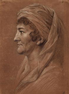 Anton Graff - Elisa von der Recke im Profil