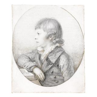 Anton Graff - Half-Length Portrait Of A Young Boy, Possibly Wilhelm Chodowiecki, Son Of The Artist Daniel