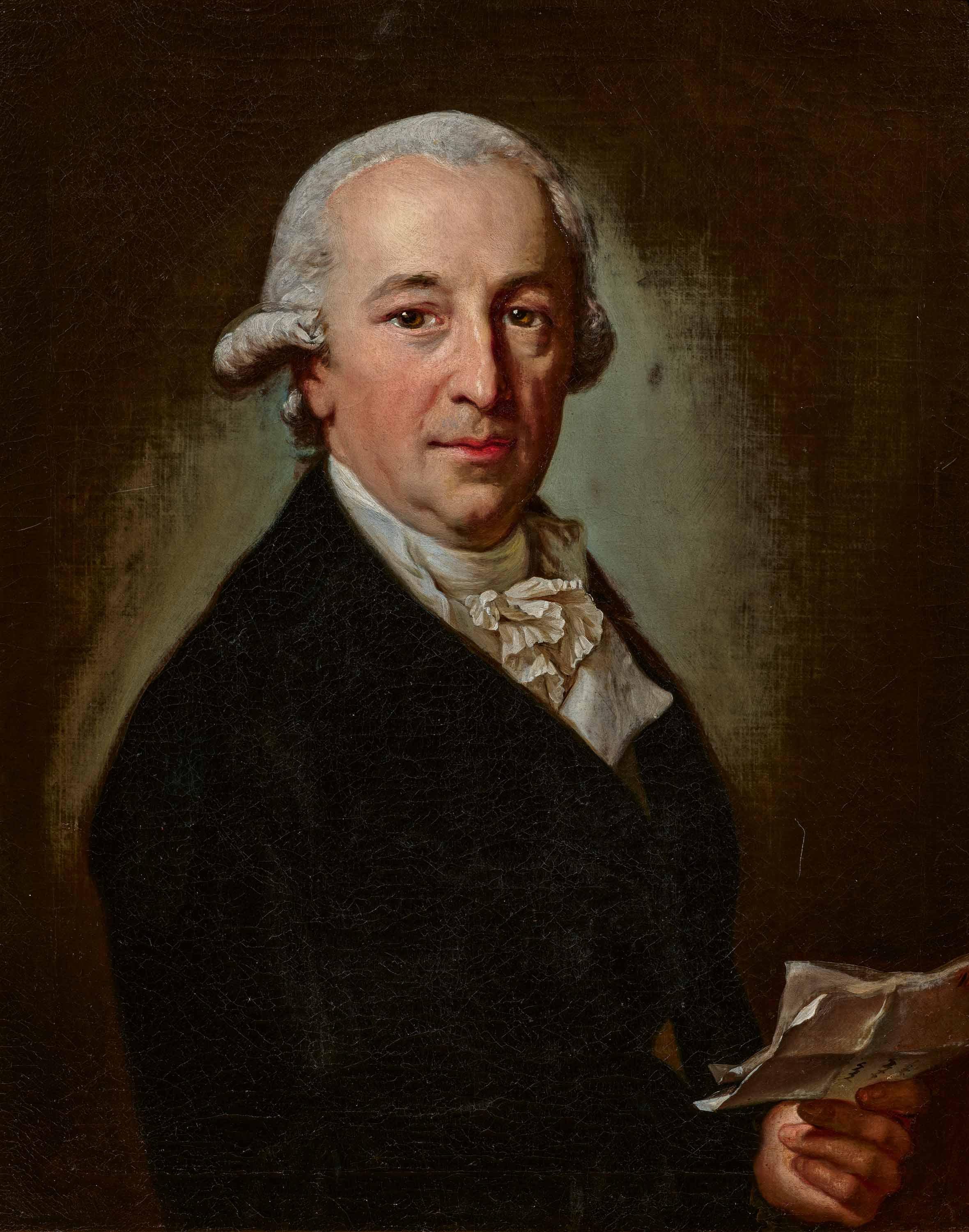 Anton Graff - Porträt des Johann Gottfried Herder (1744-1803).