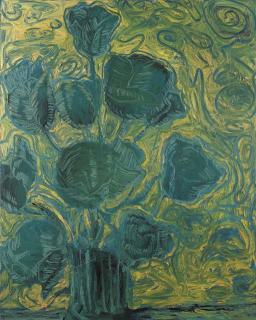 Anton Henning - Blumen Willeben