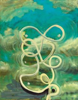 Anton Henning - Blumenstilleben No. 308