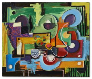 Anton Henning - Still Life With Fruit No. 68