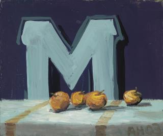 Anton Henning - Stilleben mit Früchten No. 6 (Still Life with Fruits No. 6)