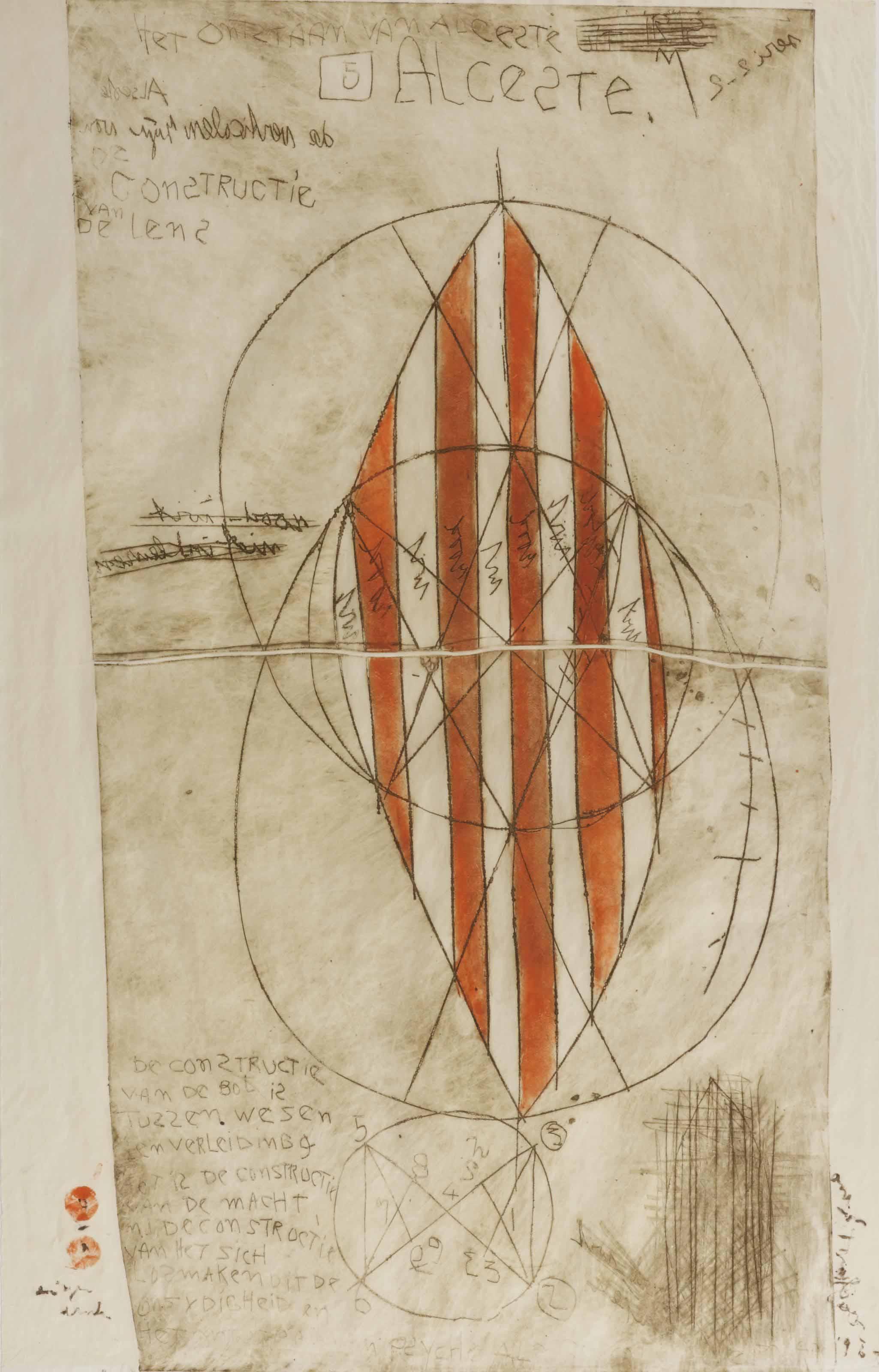 Anton Heyboer - Het ontstaan van Alceste