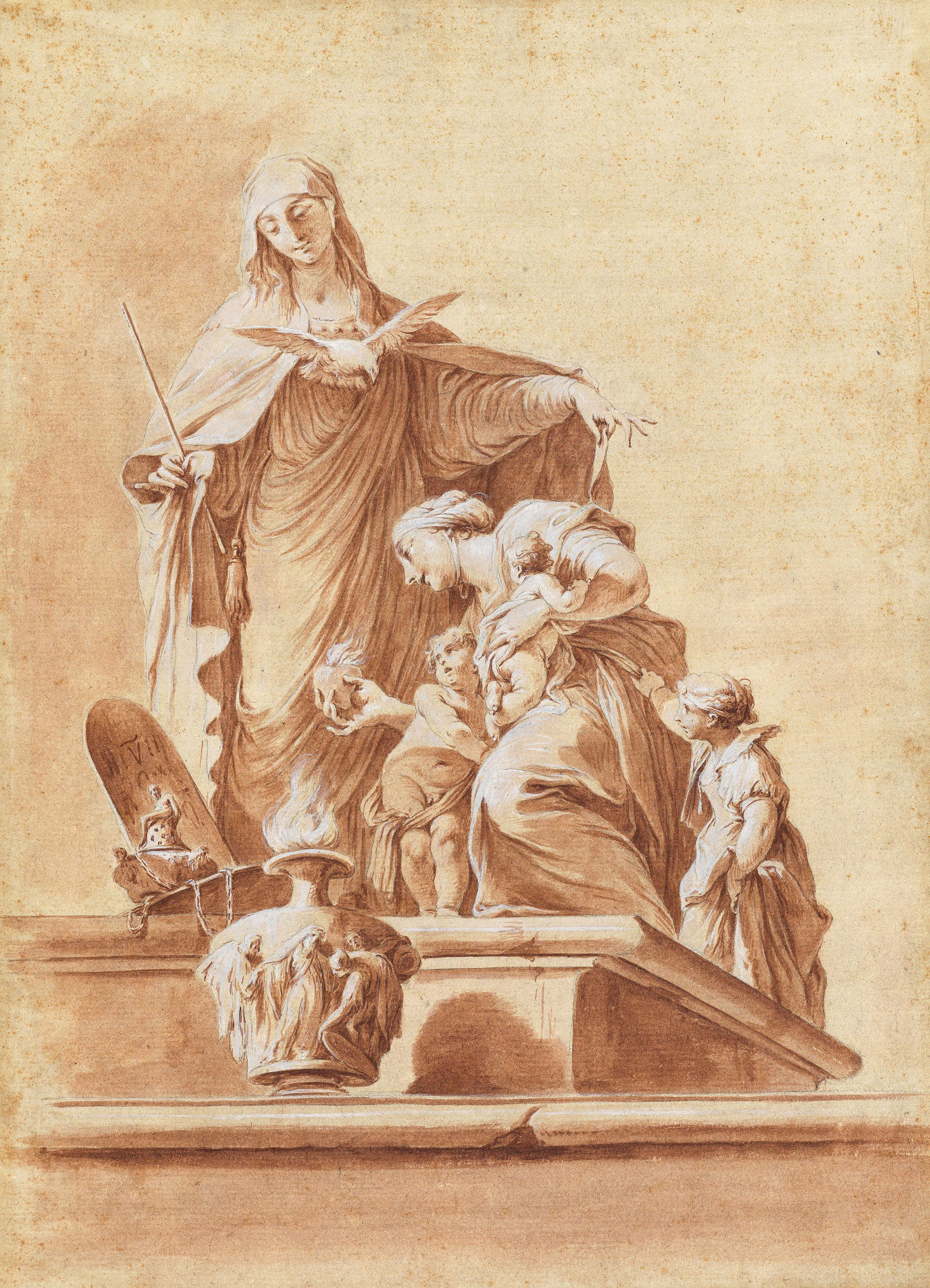 Anton Kern - The Virgin and Charity