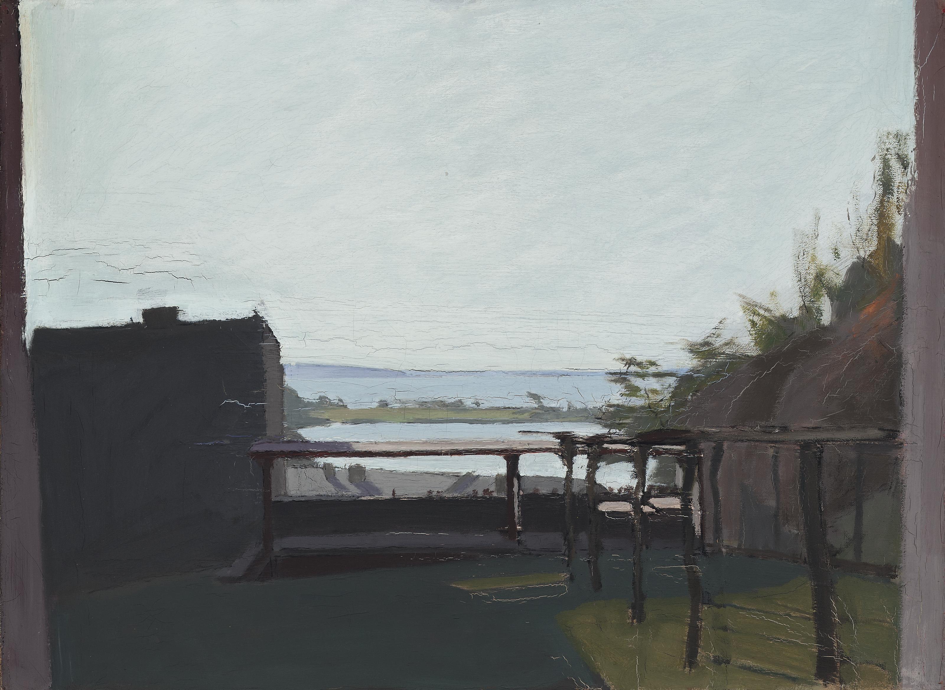 Anton Kerschbaumer - Blick Auf Den Wannsee I (Blick Aus Dem Fenster, Kladow I)