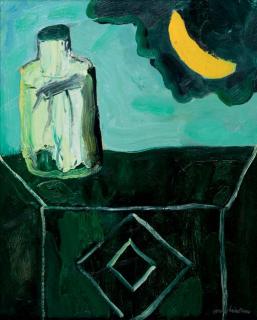 Anton Martineau - Bottle and moon