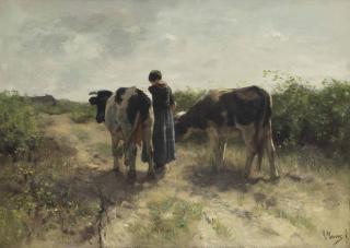 Anton Mauve - Homeward Bound